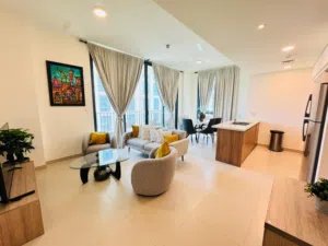 luxury living 3 bedroom for rent in marassi