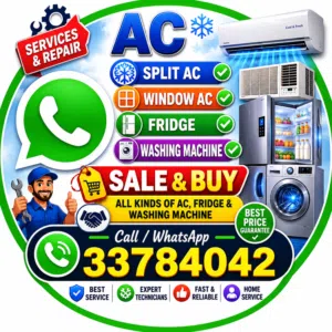 AC Window & Split AC Sale, Buy & Repair Services Fridge & Washing Machine Sale, Buy & Repair