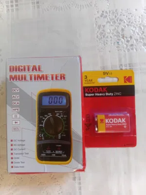 جهاز افوميتر الرقمي(Kodak Digital Multimeter) جديد وارد دبي مع البطارية موجود بالرصيفة حي القادسية