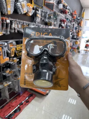 كمامه صبغ و غبار مع نظاره