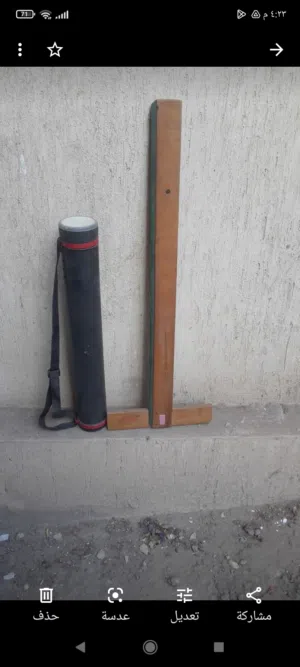 مسطره T مع حامل اللوحات للبيع