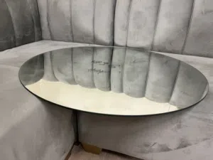 مرآة دائرية 80 سم ( بدون إطار )، سمك 5 ملم ، تفصيل ، متينة وذات جودة عالية .. مثالية للمداخل والديكو