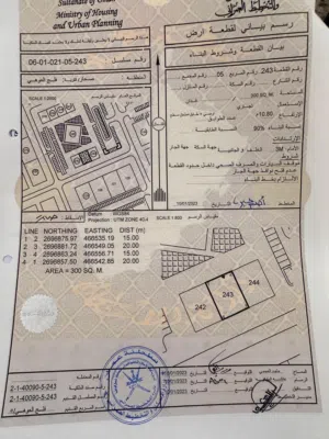 Commercial Land for Sale in Al Batinah Sohar