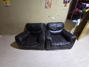 2 office cushion sofa for sale