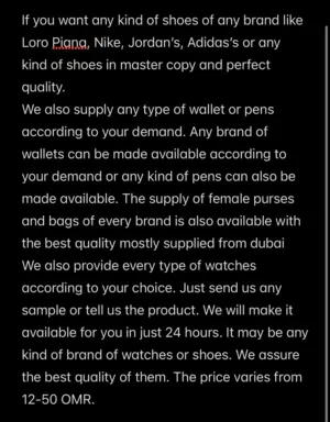 We provide any type of brand or any kind of watches according to your demand.