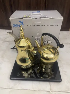 معدات تحضير شاي وقهوه كهربائيه شبة جديد