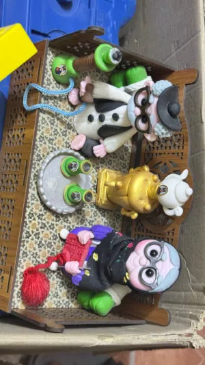 مجسمات وتحف تراثية مصغرة (شغل يدوي احترافي بدقة عالية)