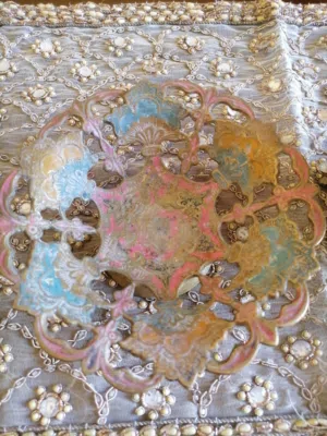 صحن نحاس انتيك