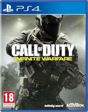 CALL OF DUTY iNFINTE WARFARE شريط بلستيشن 4 مستعمل شبه جديد99/100