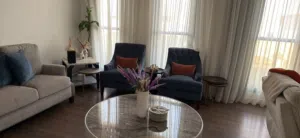 luxury Salon with tables