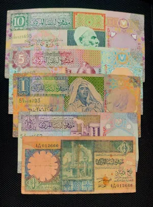 لهواة عملات ليبية أوربية عربية