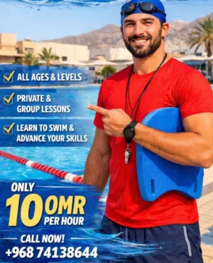 ( private swimming coach) El Mouj & north hail