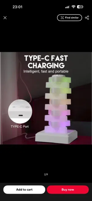 Gaming RGB light