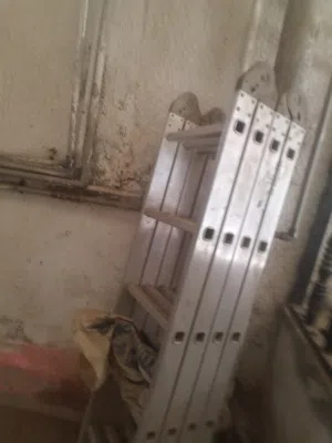 سلم الامنيوم مستخدم نظيف عشرين درجه