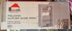 Collapsable / Foldable 4 Layer Shoe Rock - Brand New!! - Original Packaging