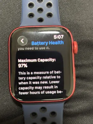 APPLE WATCH - SERIES 6 - RED - 44 MM