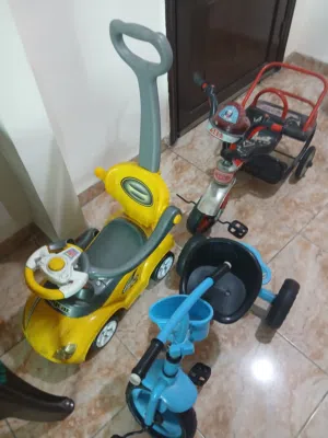 2 بسكليت و 1 عرباية للبيع