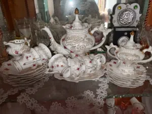 طقم شاى ماليزى لم يستعمل نهائيا