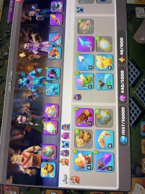 حساب كلاش اوف كلانس للبيع