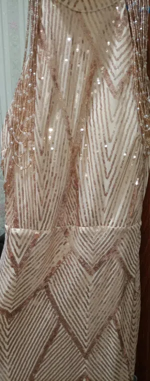 فستان سهره -Halter Neck مقاس اسمول