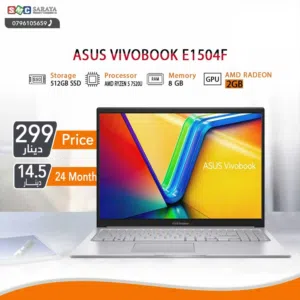 اقساط بدون دفعه اولى ( لابتوب ايسوس رايزن 5 Laptop Asus Ryzen 5 )