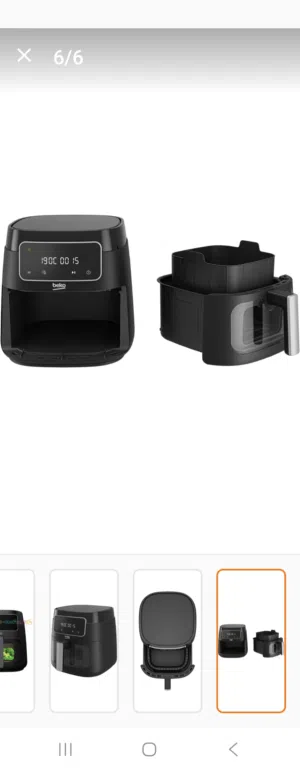 اير فراير بيكو عملاقة 7.6 لتر Air fryer  beko
