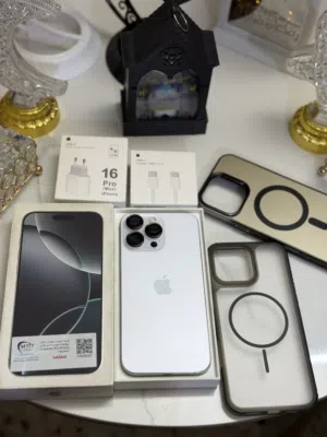 iPhone 16 pro max 256g بطارية 90 مش مفتوح ولا مصلح
