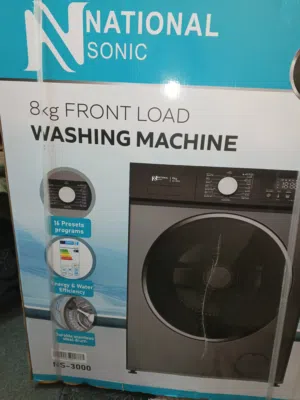 غسالة ناشونال سونيك 8 كيلو