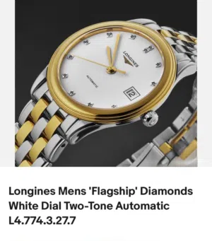 Flagship Longines Men’s Watch