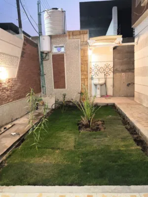 بيت طابقين للإيجار بالجنينة