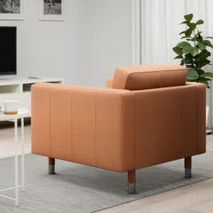 Ikea Landskrona Leather, 2 Armchairs, Brown