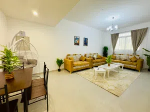 G2- بناية جديدة  مفروشة جديدة كورنيش عجمان غرفة وصالة مفروشة   غرفتين وصالة  بناء عائلي فقط