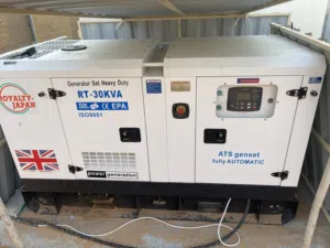 جنريتر بحالة الوكاله استخدام شهر فقط 30 kv ديزل