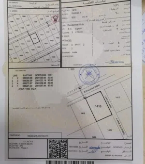 Residential Land for Sale in Muscat Amerat