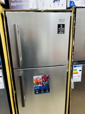 ثلاجة نيوتن 350 لتر لون سلفر 265 دينار شامل توصيل