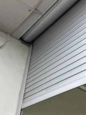 Heading: Heavy-Duty Electric Shop Shutter – Great Condition