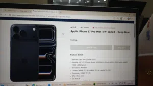 Brand New sealed pack, iPhone 17 ProMax 512gb, Deep Blue color