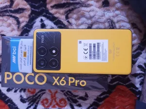 بوكو X6 برو ذاكرة 512 مستعمل اسبوع بيتي فقط للبيع 400 الف قفل وحش الببجي 90 فريم وال120 فريم