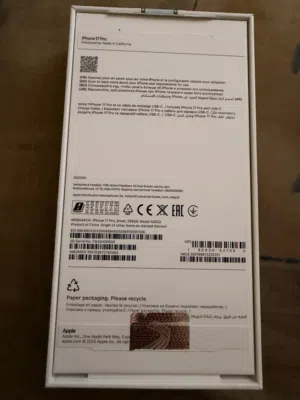 Apple iPhone 17 Pro 256 GB in Amman