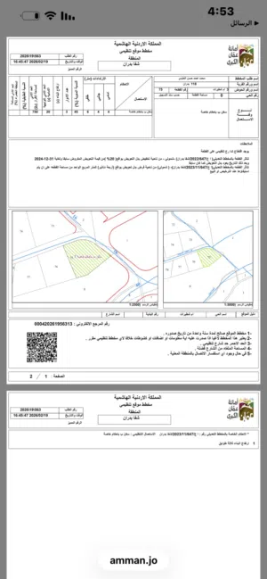 ارض البيع ب ام شطيرات