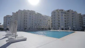 A Beach Front Apartment for Sale - First hand- Green Contract- unfurnished - 3 years installments
