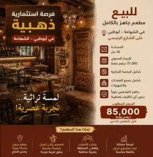 فرصة ذهبية للاستثمار في أبوظبي – الشهامة