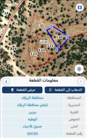 Mixed Use Land for Sale in Zarqa Birayn