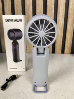 Mini Ventilateur Turbo Sans Pales - 100 Vitesses Réglables et Rechargeable USB - مروحة التوربو الذكي