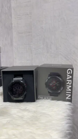 ساعه قارمن Garmin Fenix 5X Plus Sapphire