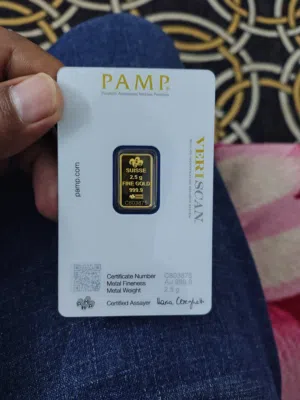 gold bar 2.5 grm