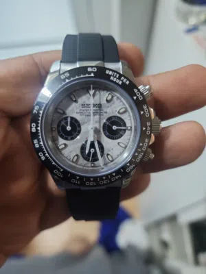 SEIKO CUSTOM PANDA DESIGN CHRONOGRAPH