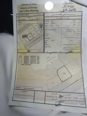 Industrial Land for Sale in Al Batinah Liwa