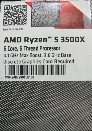 معالج AMD Ryzen 5 3500X