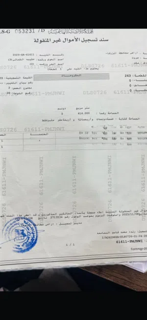 Farm Land for Sale in Zarqa Sarout